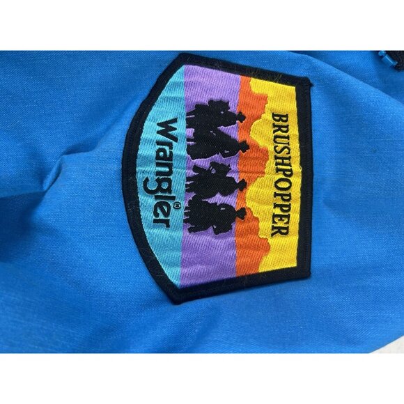 Vintage Wrangler BrushPopper Jacket Full Zip Embroidered Size XL - Picture 4 of 16